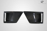 2016-2018 Chevrolet Camaro Carbon Creations DriTech Grid Front Bumper Air Duct Extensions Add Ons Spat Extensions - 2 Piece