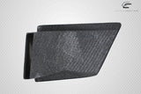 2016-2018 Chevrolet Camaro Carbon Creations DriTech Grid Front Bumper Air Duct Extensions Add Ons Spat Extensions - 2 Piece