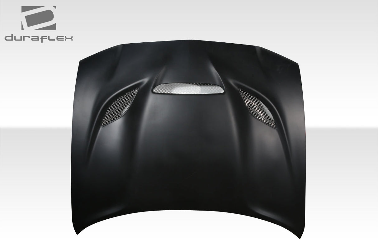 2011-2014 Dodge Charger Duraflex Hellcat Look Hood - 1 Piece