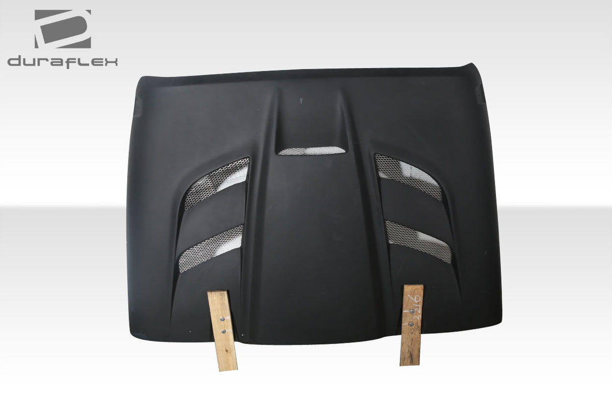 2007-2018 Jeep Wrangler Duraflex Viper Look Hood - 1 Piece
