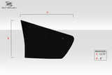 Universal 66" Duraflex VRX V1 Tall Wing Complete Kit - 9 Piece