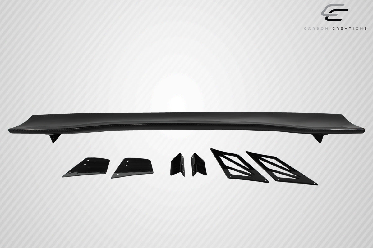 Universal 66" Carbon Creations DriTech VRX V1 Tall Wing Complete Kit - 9 Piece