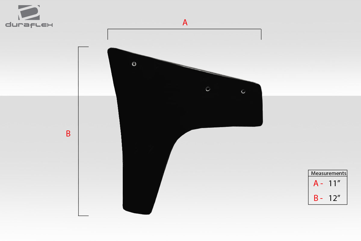 Universal 66" Duraflex VRX V1 Short Wing Complete Kit - 9 Piece