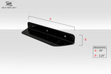 Universal 66" Duraflex VRX V1 Short Wing Complete Kit - 9 Piece