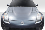 2007-2008 Nissan 350Z Z33 Duraflex TS-3 Hood - 1 Piece