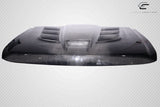 2007-2013 Chevrolet Silverado Carbon Creations Viper Look Hood - 1 Piece