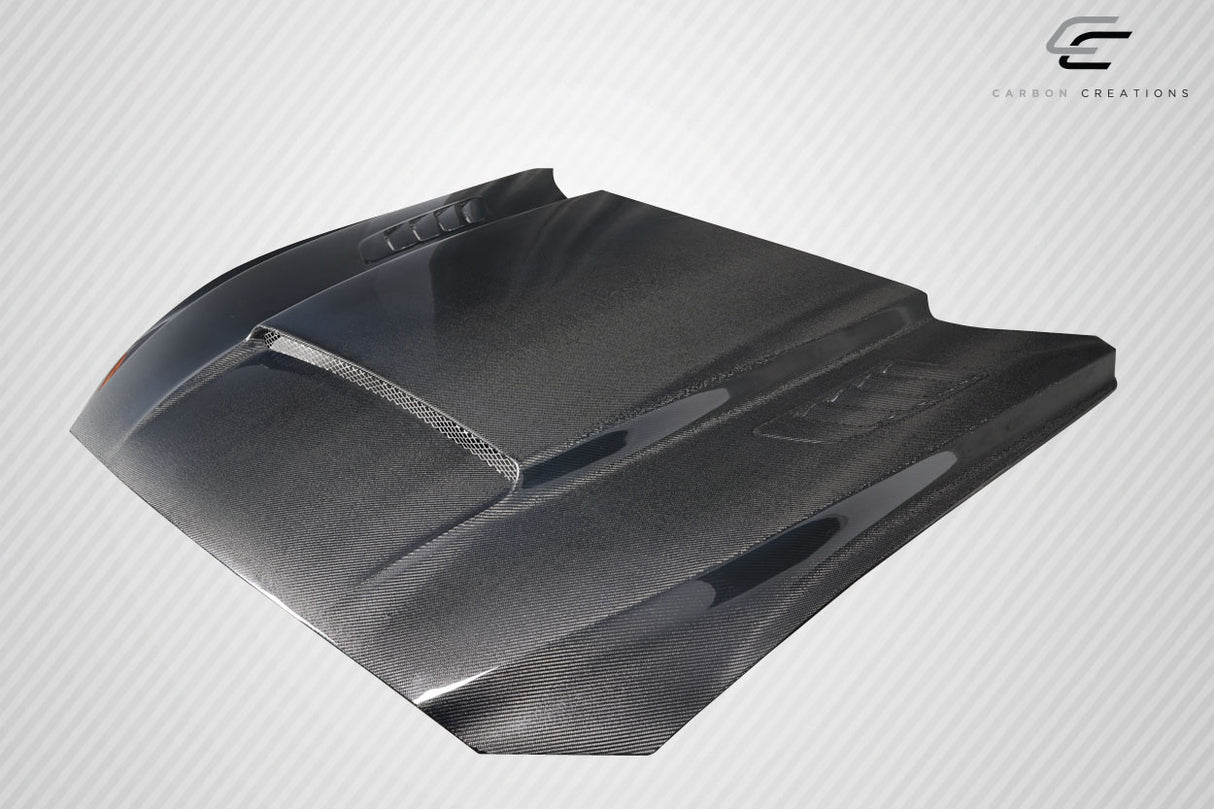 2015-2017 Ford Mustang Carbon Creations CVX V2 Hood - 1 Piece