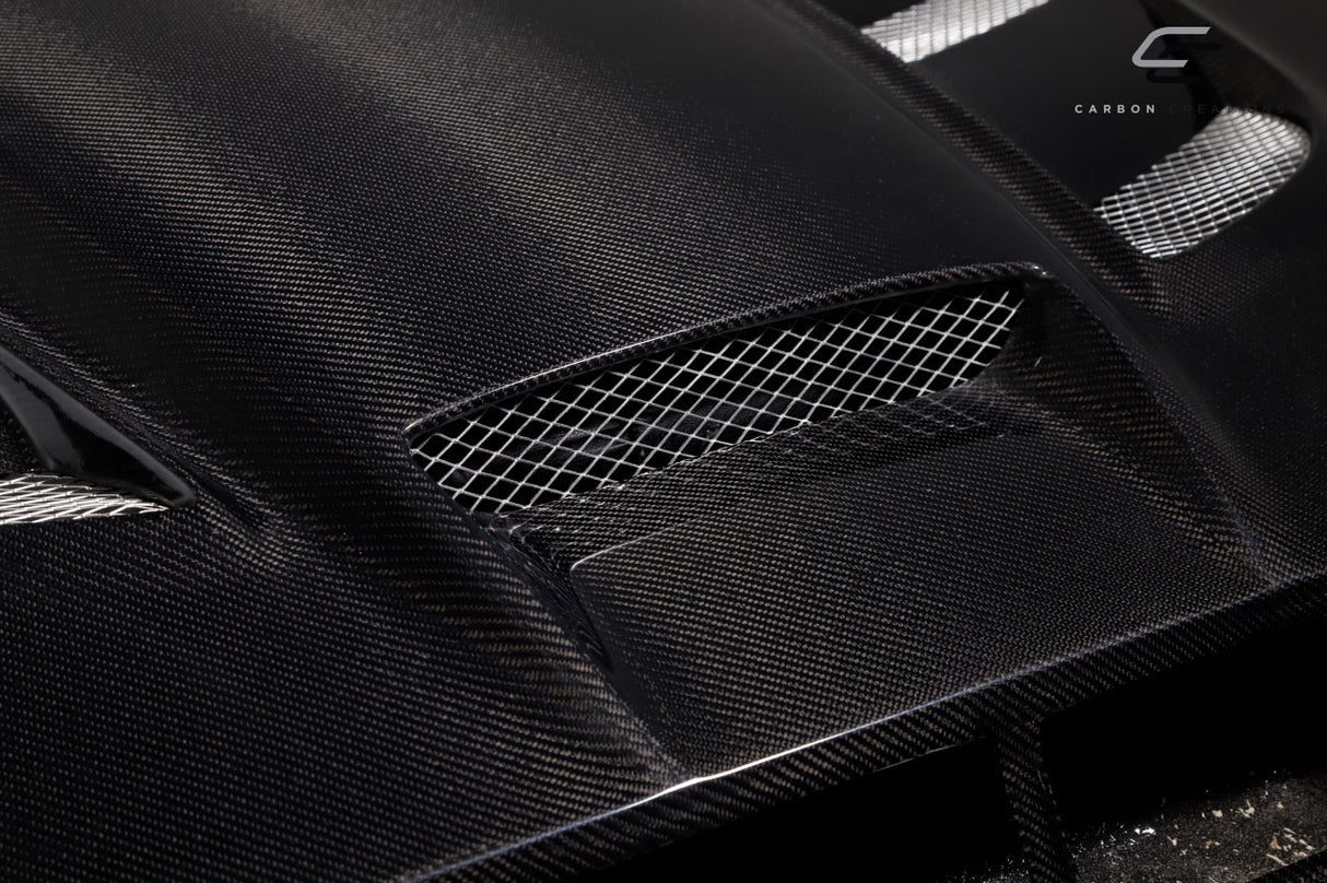 2014-2021 Toyota Tundra Carbon Creations Viper Look Hood - 1 Piece