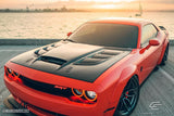 2008-2023 Dodge Challenger Carbon Creations Viper Look Hood - 1 Piece