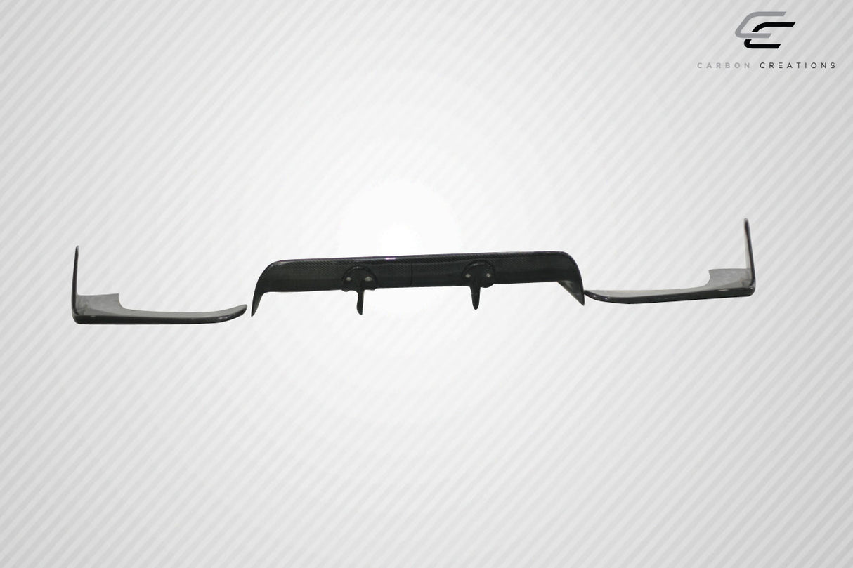 2009-2016 Nissan GT-R R35 Carbon Creations LBW Rear Diffuser / Splitters - 3 Piece