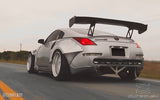 2003-2008 Nissan 350Z Z33 Duraflex RBS Rear Fender Flares (+80mm) - 2 Piece