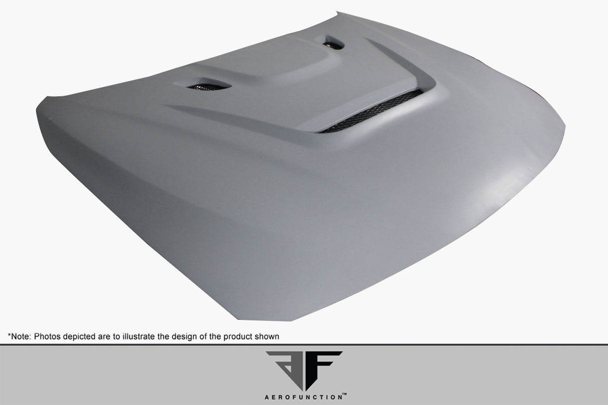 2012-2018 BMW 3 Series F30 / 2014-2020 4 Series F32 AF-1 Hood ( GFK ) - 1 Piece