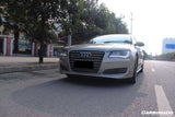 2010-2013 Audi A8 D4 Ab Style Carbon Fiber Front Lip