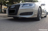 2010-2013 Audi A8 D4 Ab Style Carbon Fiber Front Lip