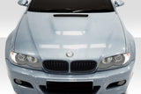 2002-2005 BMW 3 Series E46 4DR Duraflex M3 Look Hood - 1 Piece
