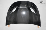 2013-2016 Dodge Dart Carbon Creations Hellcat Look Hood - 1 Piece