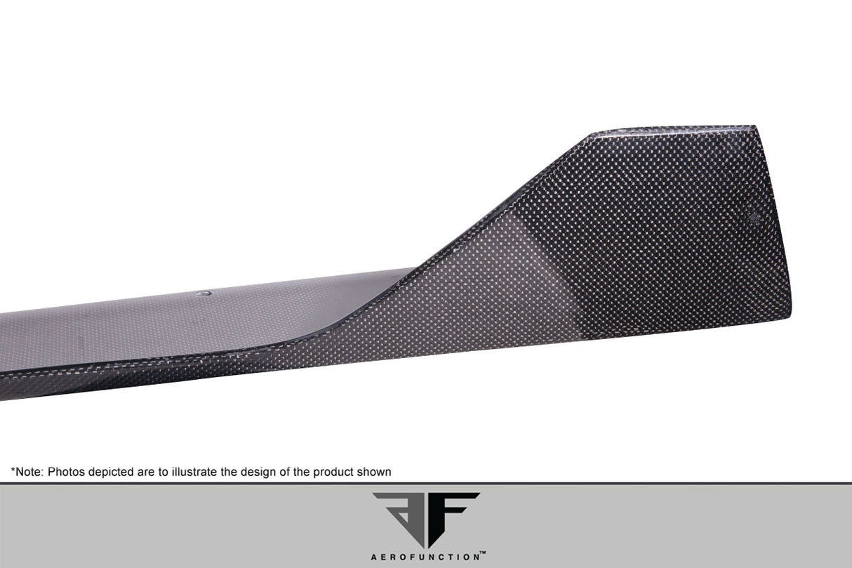 2011-2017 Lamborghini Aventador Carbon AF-1 Side Skirts ( CFP ) - 2 Piece