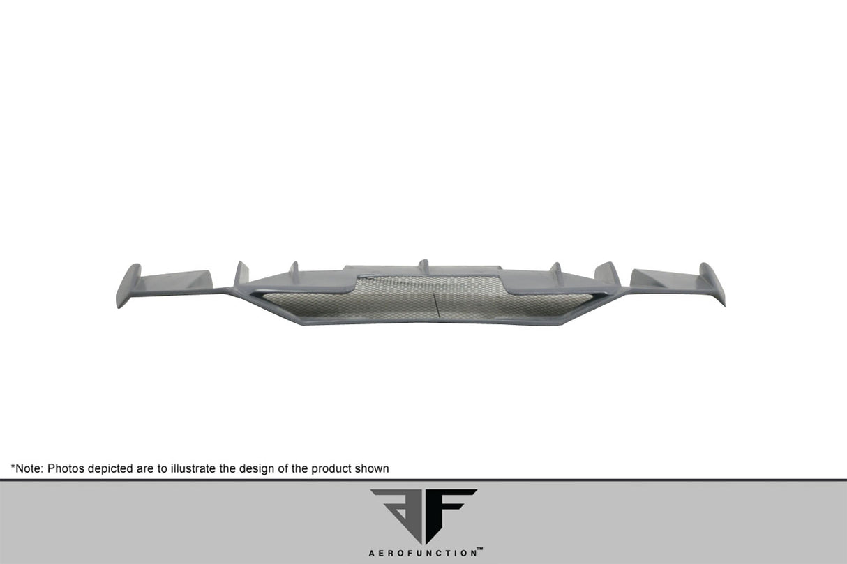 2011-2017 Lamborghini Aventador AF-1 Rear Diffuser ( GFK ) - 1 Piece (S)