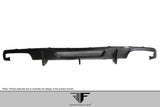 2012-2018 Mercedes W218 CLS63 Carbon AF-1 Rear Diffuser ( CFP ) - 1 Piece