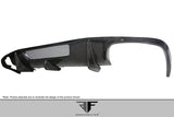 2012-2018 Mercedes W218 CLS63 Carbon AF-1 Rear Diffuser ( CFP ) - 1 Piece