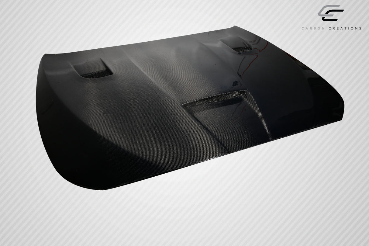 2011-2016 BMW 5 Series F10 4DR Carbon Creations DriTech Craze Hood - 1 Piece