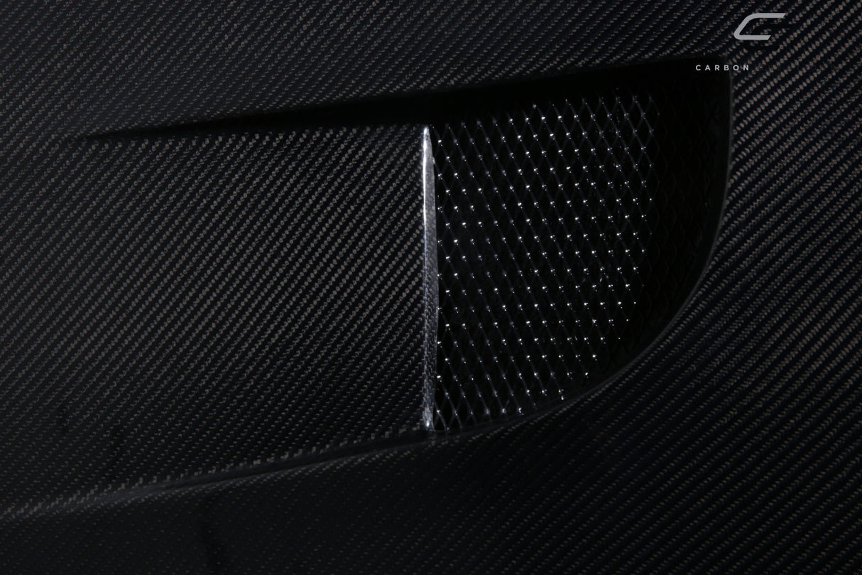 2011-2016 BMW 5 Series F10 4DR Carbon Creations DriTech Craze Hood - 1 Piece