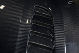 2012-2018 BMW 3 Series F30 / 2014-2020 4 Series F32 Carbon Creations DriTech Victory Hood - 1 Piece