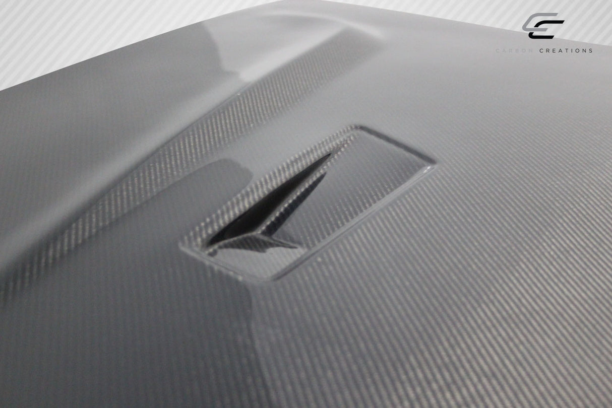 2015-2021 Mercedes C Class W205 Carbon Creations DriTech Black Series Look Hood - 1 Piece