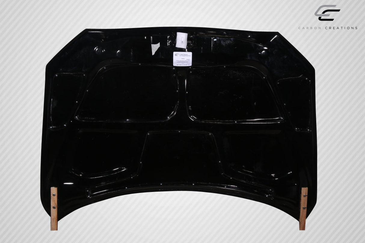 2008-2017 Mitsubishi Lancer / Lancer Evolution 10 Lancer Carbon Creations DriTech Race Hood - 1 Piece