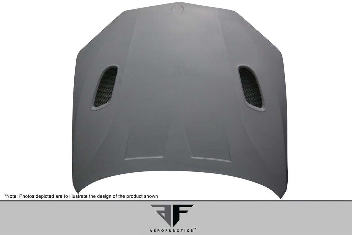 2015-2019 BMW X6 F16 / X6M F86 AF-1 Hood ( GFK ) - 1 Piece