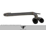 2015-2019 BMW X6 F16 / X6M F86 AF-1 Center Exhaust Tips - 2 Piece