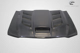 2016-2018 Chevrolet Silverado Carbon Creations Viper Look Hood - 1 Piece