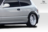 1992-1995 Honda Civic 2dr / HB Duraflex J Spec Fender Flares - 4 Piece