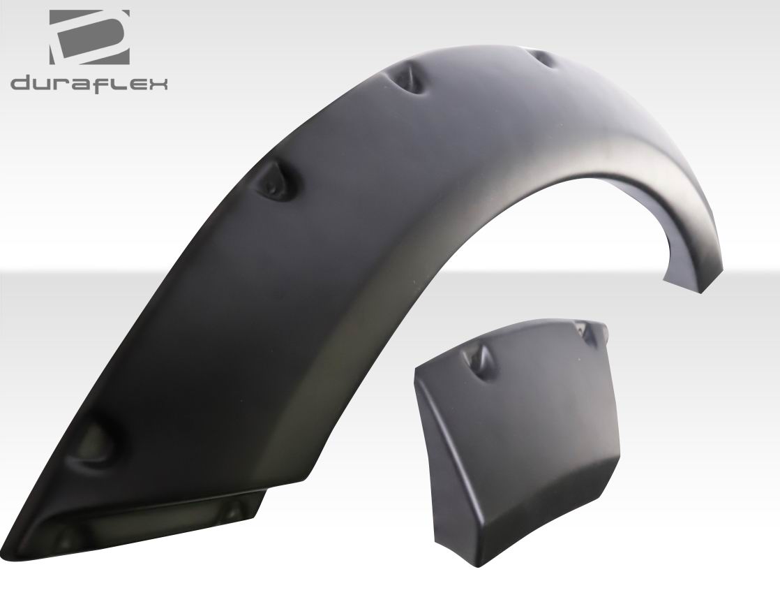 2012-2017 Hyundai Veloster Turbo Duraflex Envision Rear Fender Flares - 4 Piece