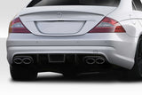 2006-2011 Mercedes CLS Class C219 W219 Duraflex L Sport Rear Diffuser - 1 Piece ( For AMG Bumper only)