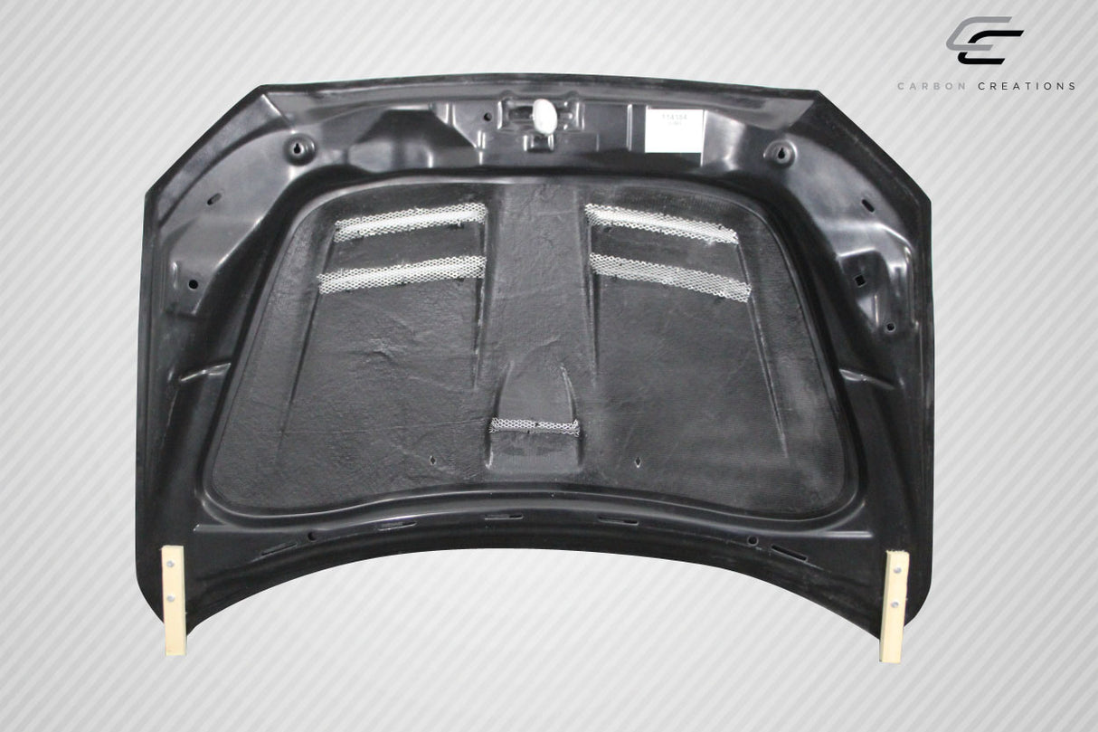 2008-2017 Mitsubishi Lancer / Lancer Evolution 10 Carbon Creations D Spec Hood - 1 Piece