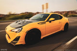 2013-2020 Scion FR-S Toyota 86 Subaru BRZ Carbon Creations VRS Hood - 1 Piece