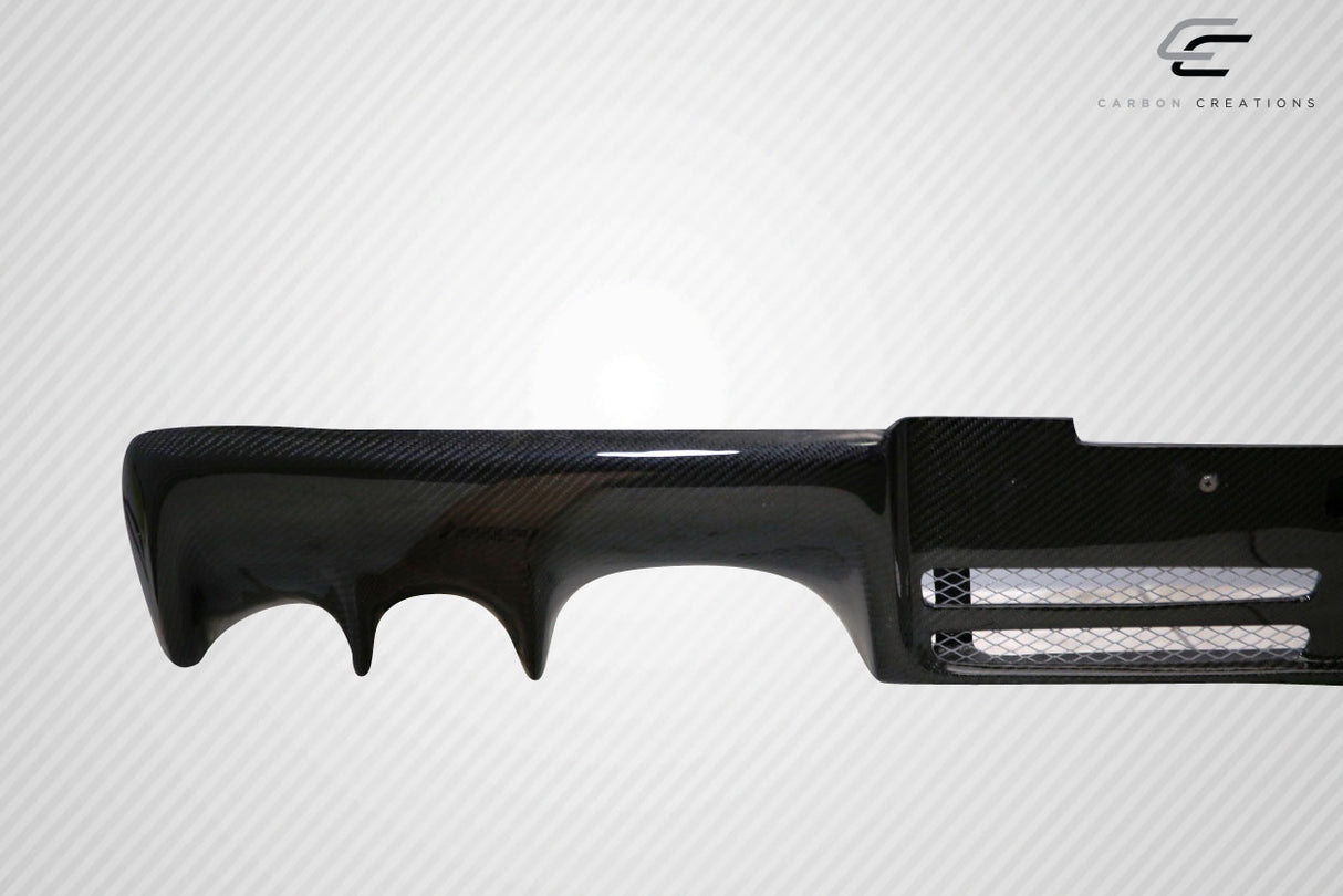2008-2015 Mitsubishi Lancer Evo X Carbon Creations DriTech OEM Look Rear Diffuser - 1 Piece