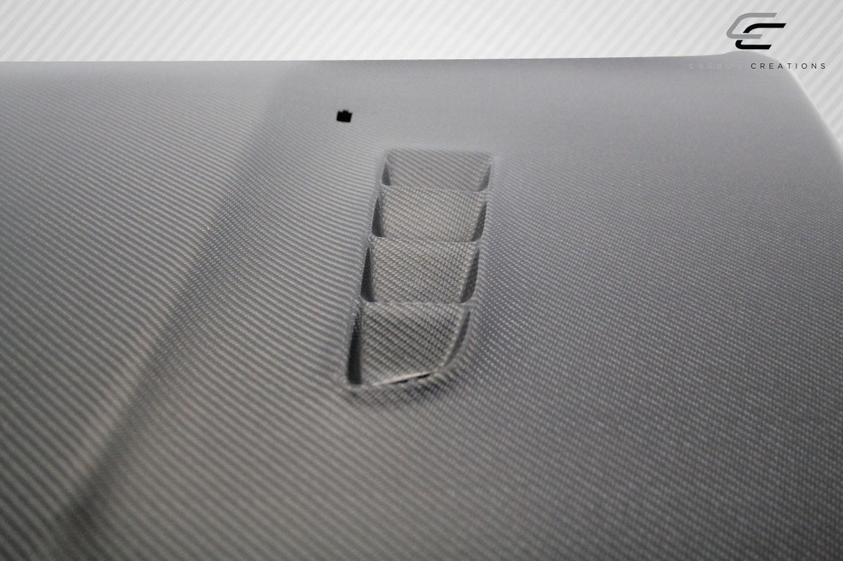 2016-2018 Ford Focus Carbon Creations RS Look Hood - 1 Piece