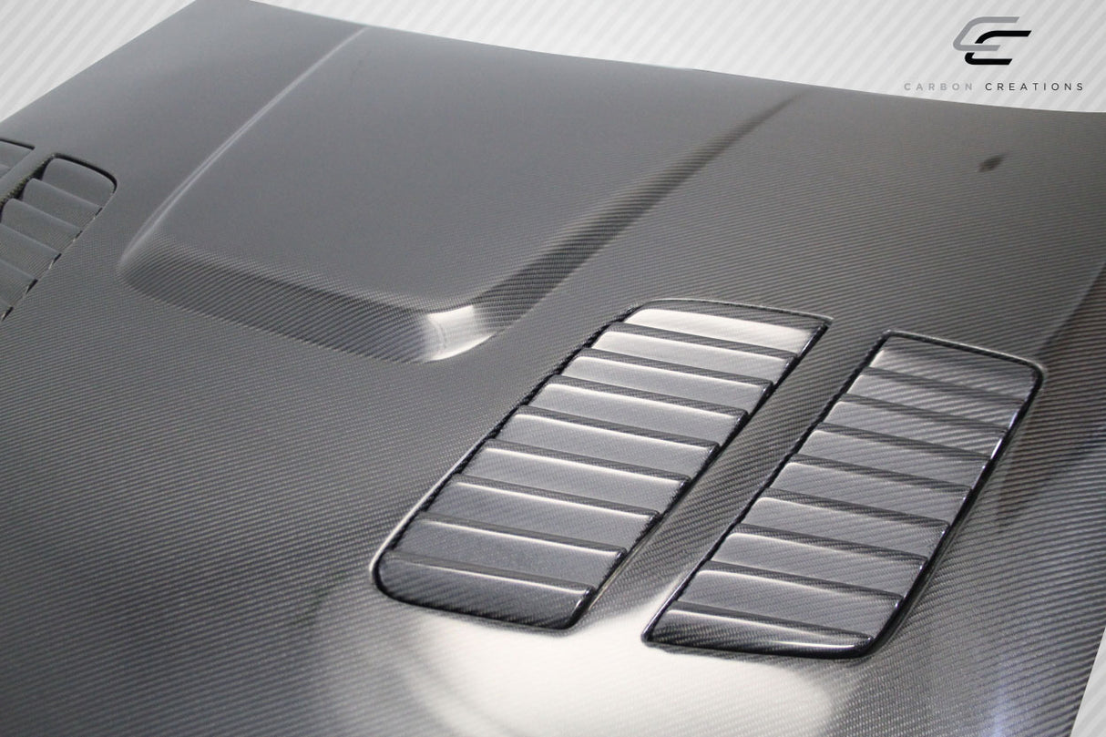 2009-2011 BMW 3 Series E90 Carbon Creations GTR Hood - 1 Piece