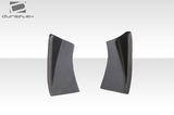 Universal Duraflex Adjustable Front Splitter - 3 Piece