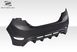 2014-2019 Ford Fiesta Duraflex RS Look Rear Bumper - 1 Piece