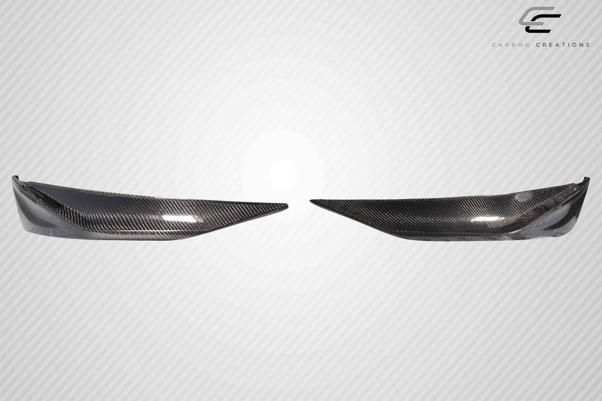 2011-2013 Kia Optima Carbon Creations MC Front Lip Add Ons - 2 Piece (S)