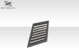 Universal Duraflex Trackstar 1 Hood Vents - 3 Piece