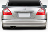 2002-2004 Infiniti Q45 Duraflex J Design Rear Bumper Cover - 1 Piece