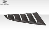 2015-2023 Ford Mustang Duraflex KT Window Scoops - 2 Piece (S)