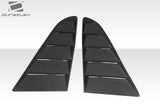 2015-2023 Ford Mustang Duraflex KT Window Scoops - 2 Piece (S)
