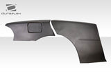 1993-2001 Subaru Impreza 4DR Duraflex 22B Look Rear Fender Flares - 5 Piece