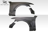 2015-2017 Ford Mustang Duraflex KT Wide Body Front Fender Flares - 4 Piece