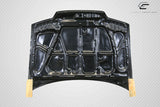 1988-1991 Honda Civic HB CR-X Carbon Creations JDM OEM Look Hood - 1 Piece ( JDM VERSION)